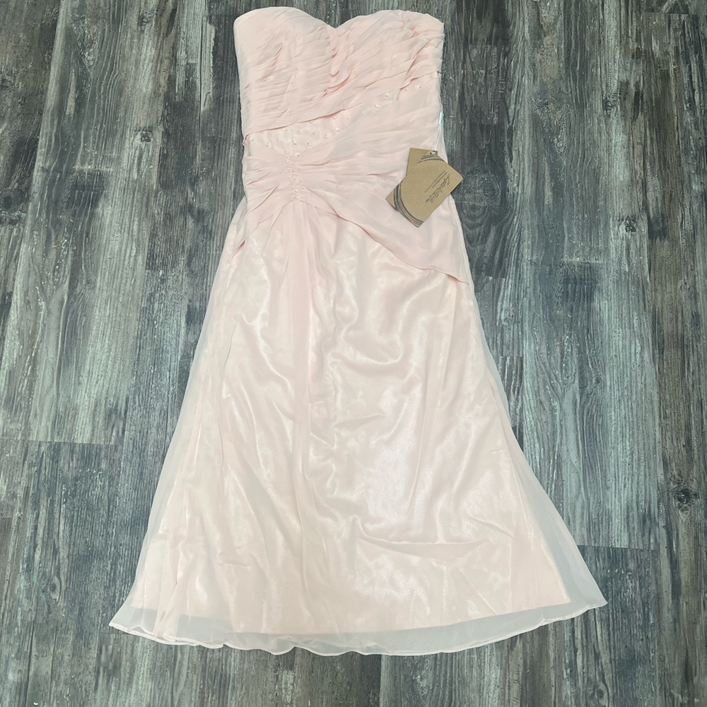 Strapless Midi Dress
